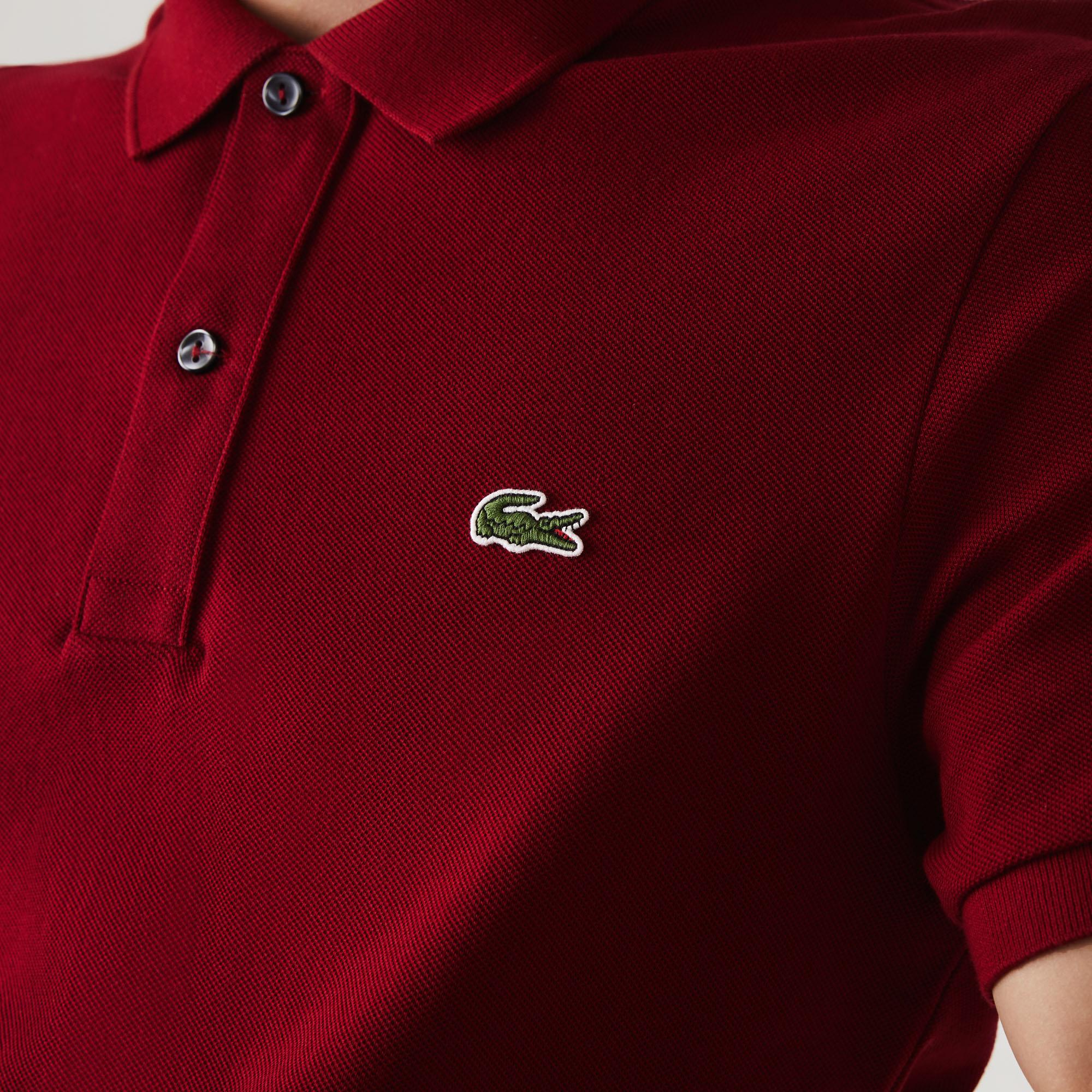 Lacoste L.12.12 Erkek Slim Fit Kırmızı Polo