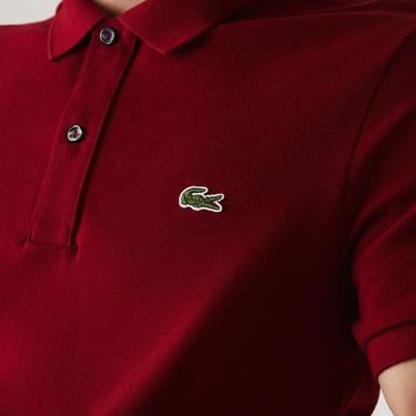  Lacoste L.12.12 Erkek Slim Fit Kırmızı Polo