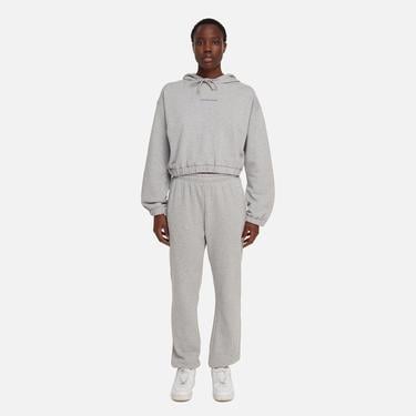  Les Benjamins Core Kadın Gri Hoodie