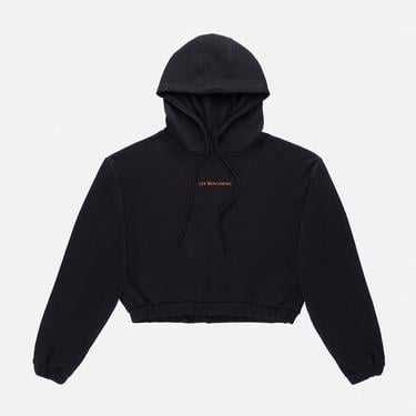  Les Benjamins Core Kadın Siyah Hoodie