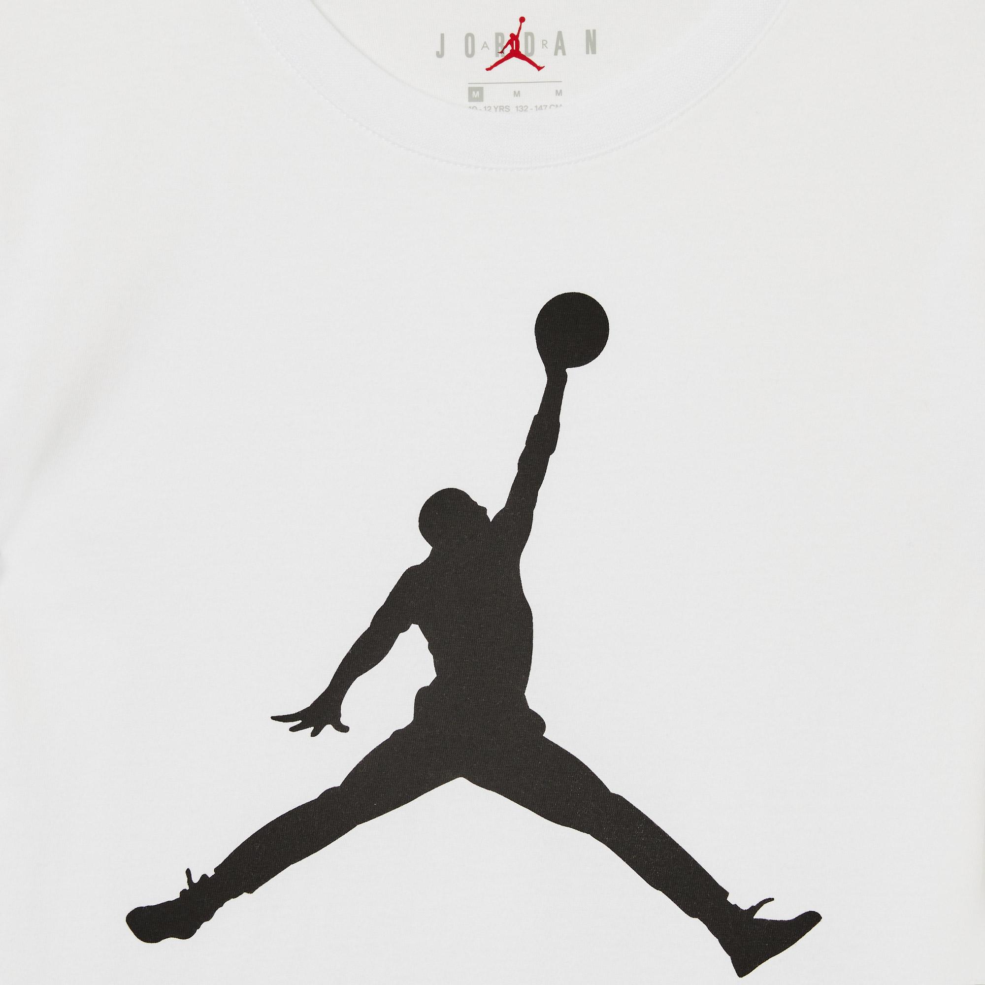 Jordan Jumpman Çocuk Beyaz T-Shirt