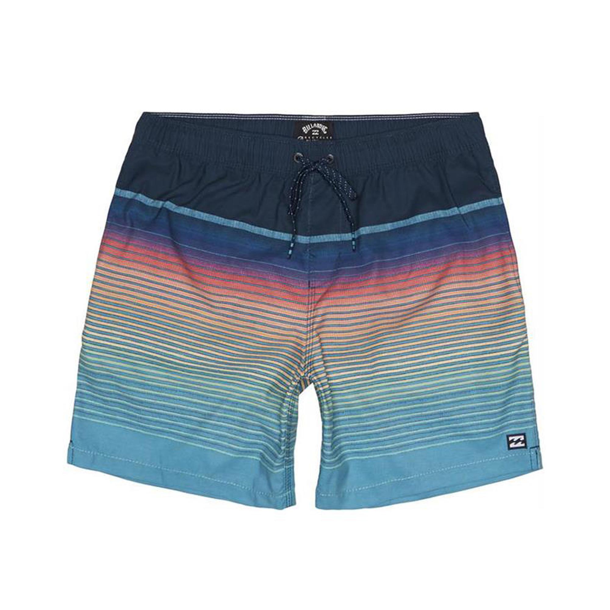 Billabong All Day Stripe Lb Erkek Mavi Volley Short