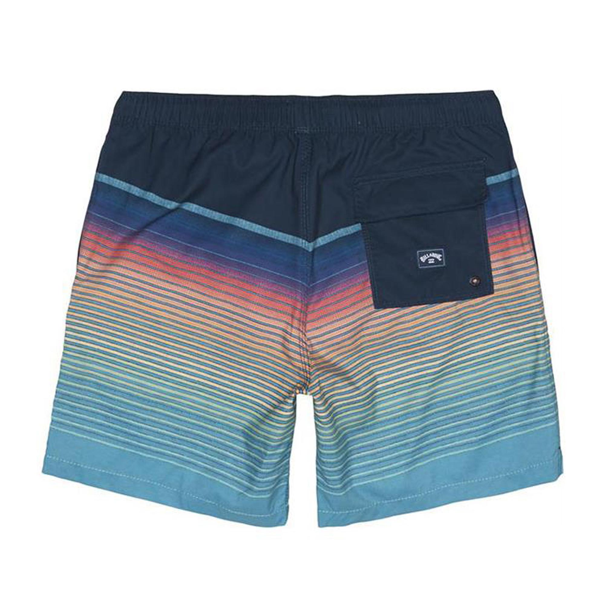 Billabong All Day Stripe Lb Erkek Mavi Volley Short