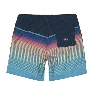  Billabong All Day Stripe Lb Erkek Mavi Volley Short