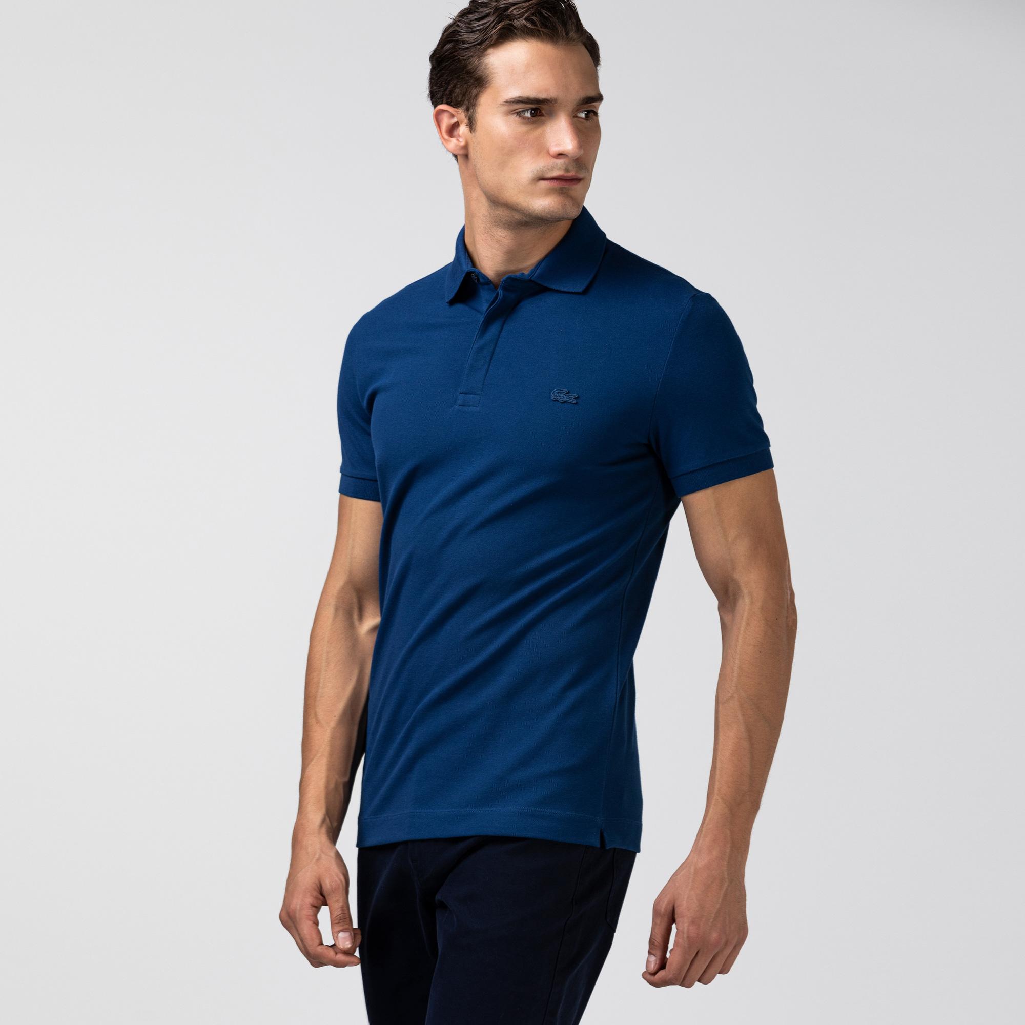Erkek Regular Fit Lacivert Paris Polo