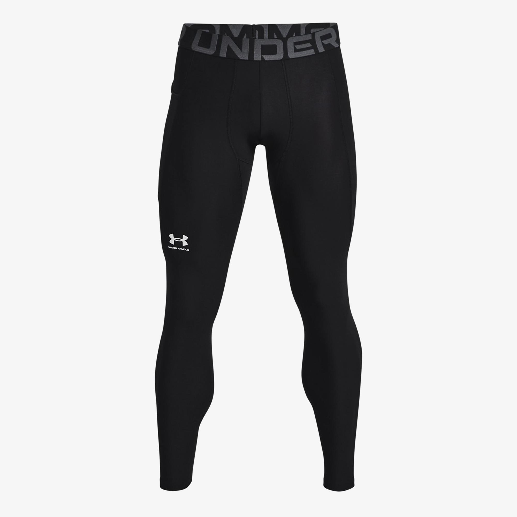 Under Armour Hg Armour Leggings Erkek Siyah Antrenman Taytı