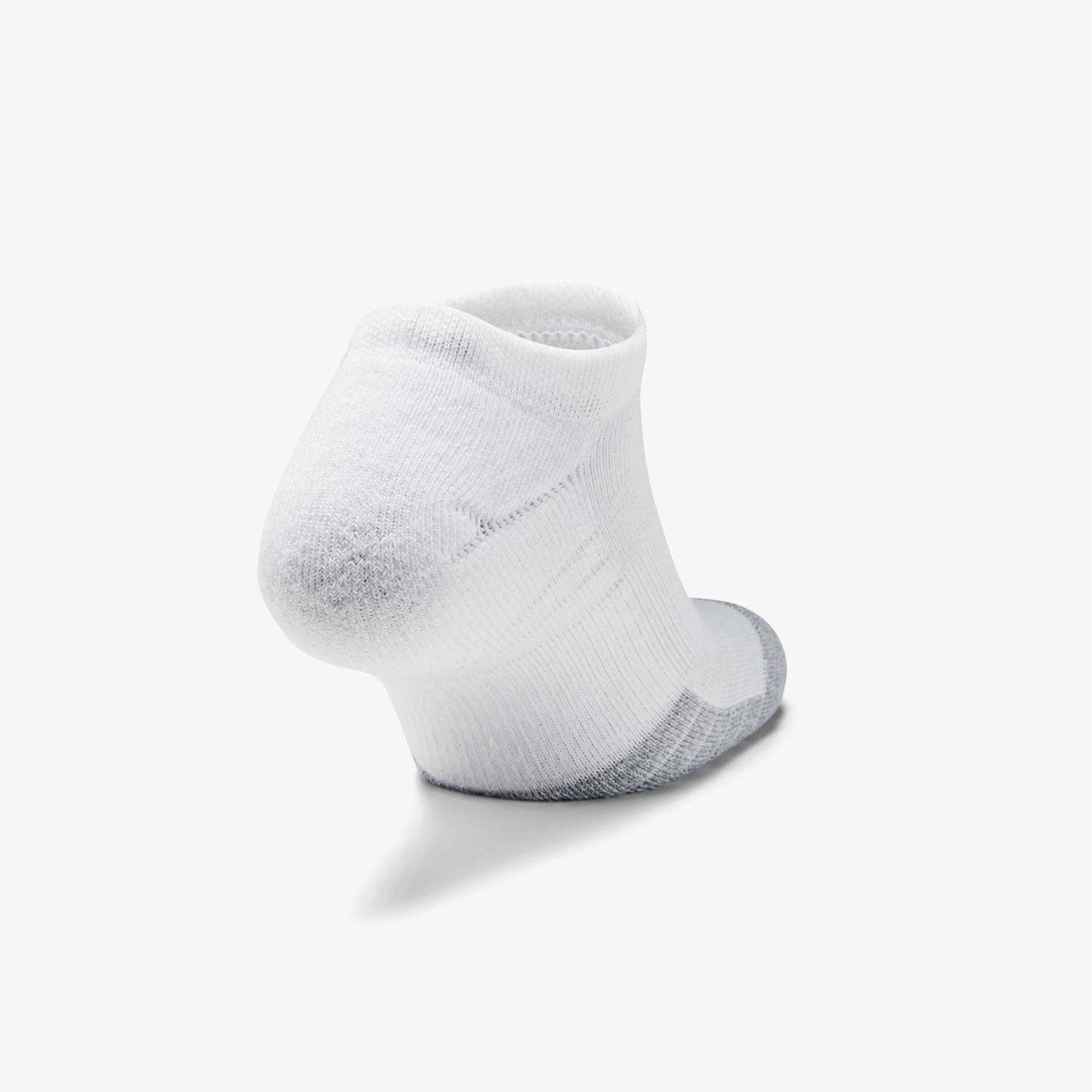 Under Armour Heatgear No Show 3'lü Unisex Beyaz Çorap
