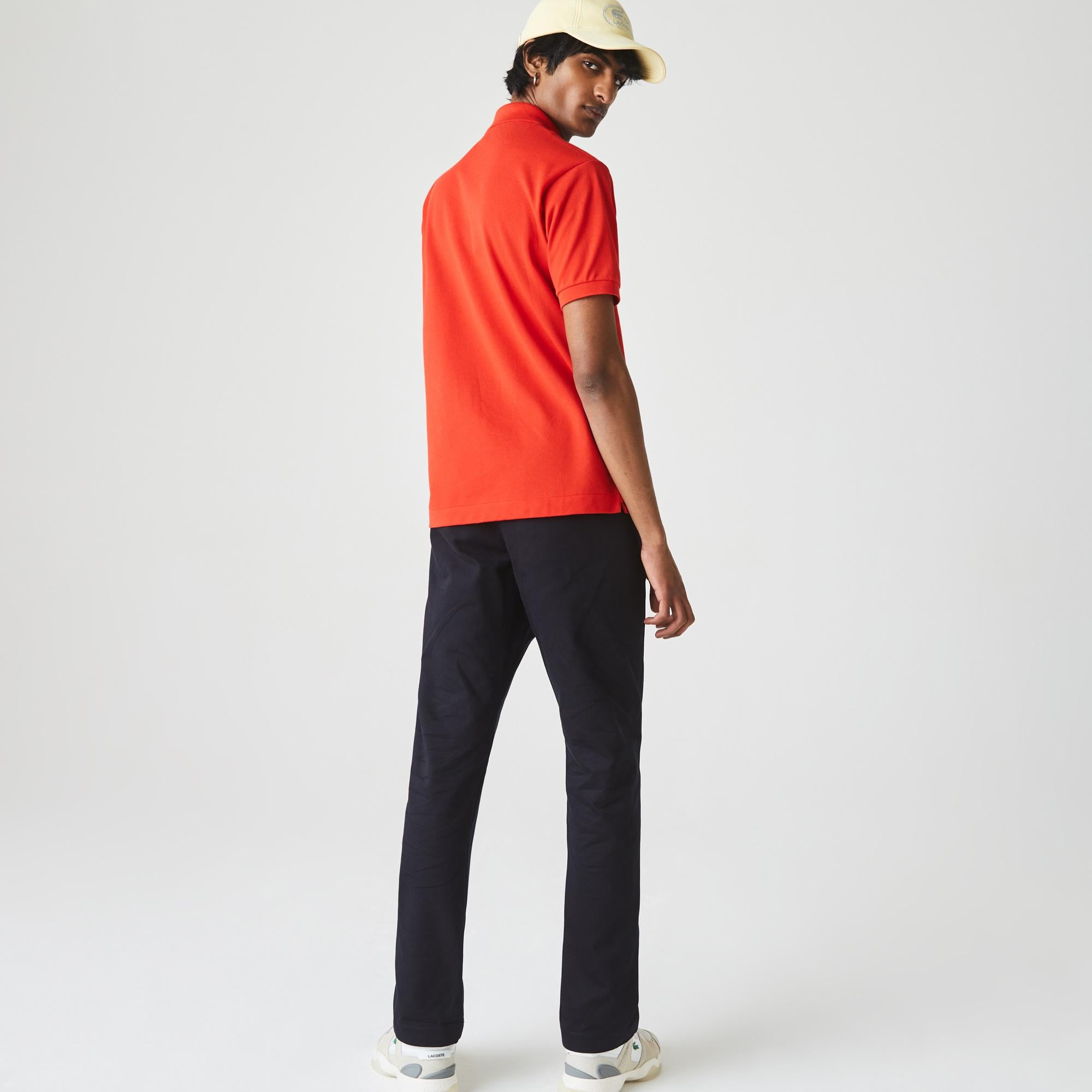 L.12.12 Erkek Classic Fit Kırmızı Polo