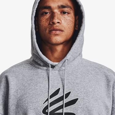  Under Armour Curry Big Splash Po Erkek Gri T-Shirt