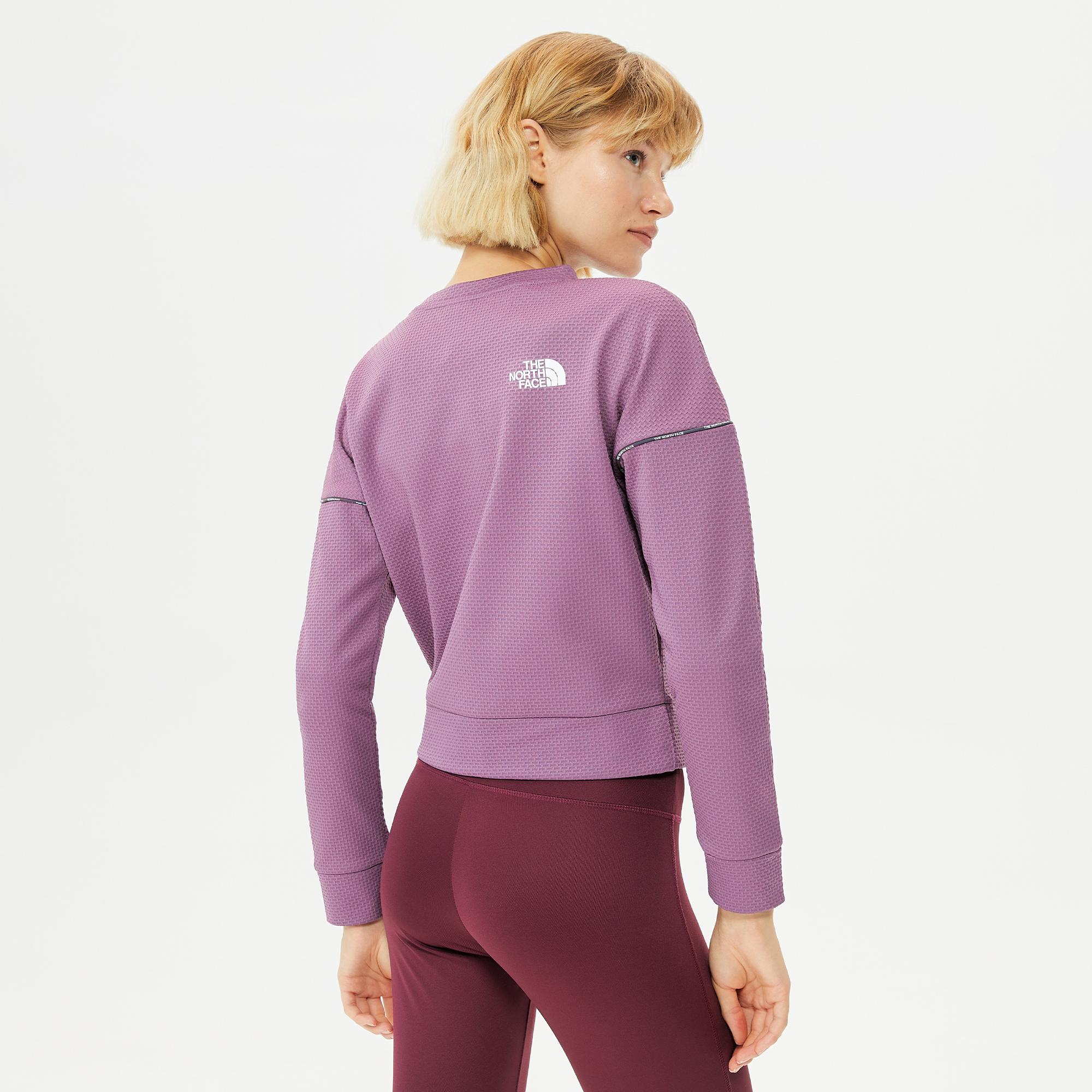 The North Face Ma Pullover Kadın Mor Sweatshirt