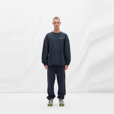  Les Benjamins Essentials Erkek Mavi Sweatshirt