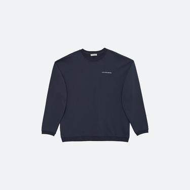  Les Benjamins Essentials Erkek Mavi Sweatshirt