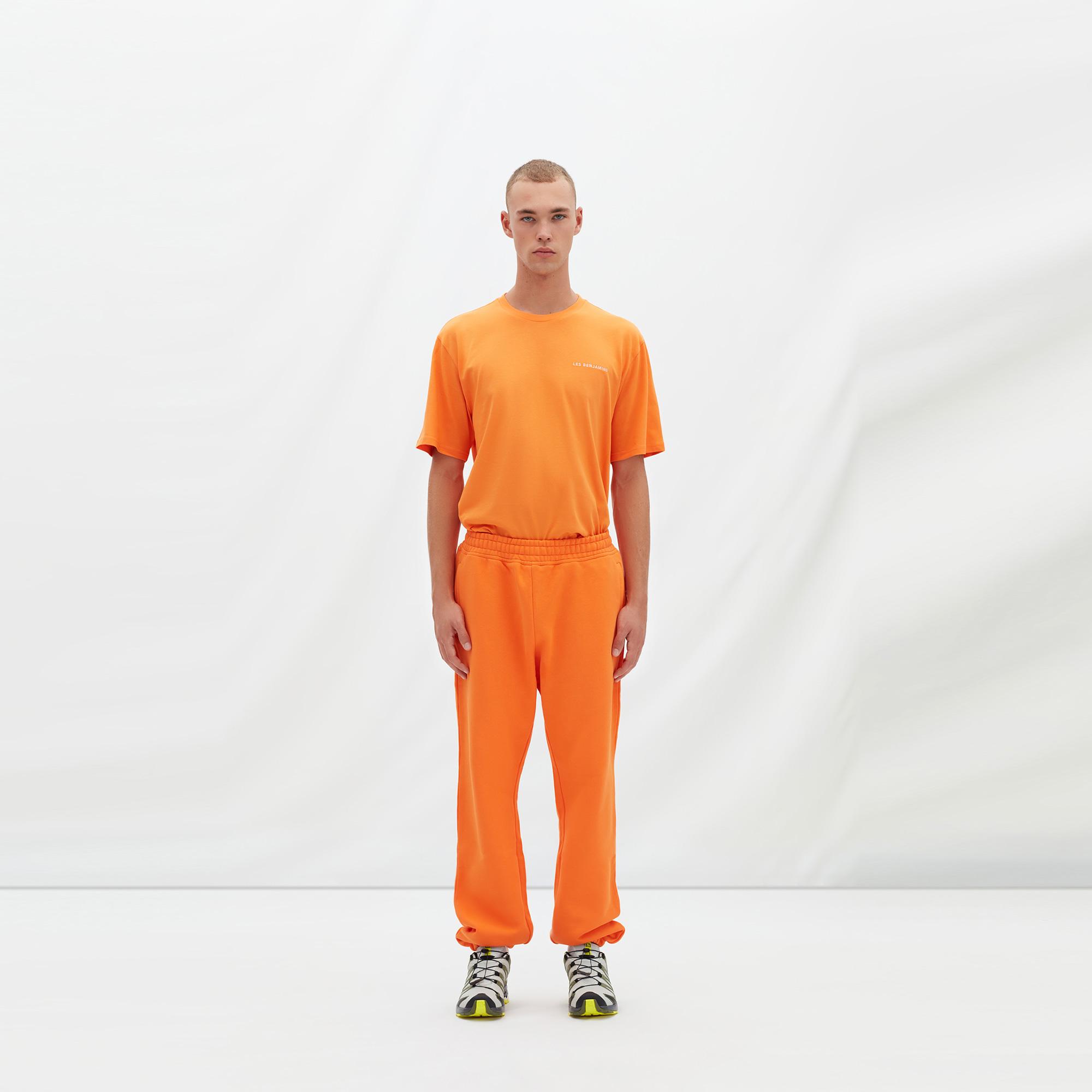 Les Benjamins Essentials Erkek Turuncu Eşofman Altı