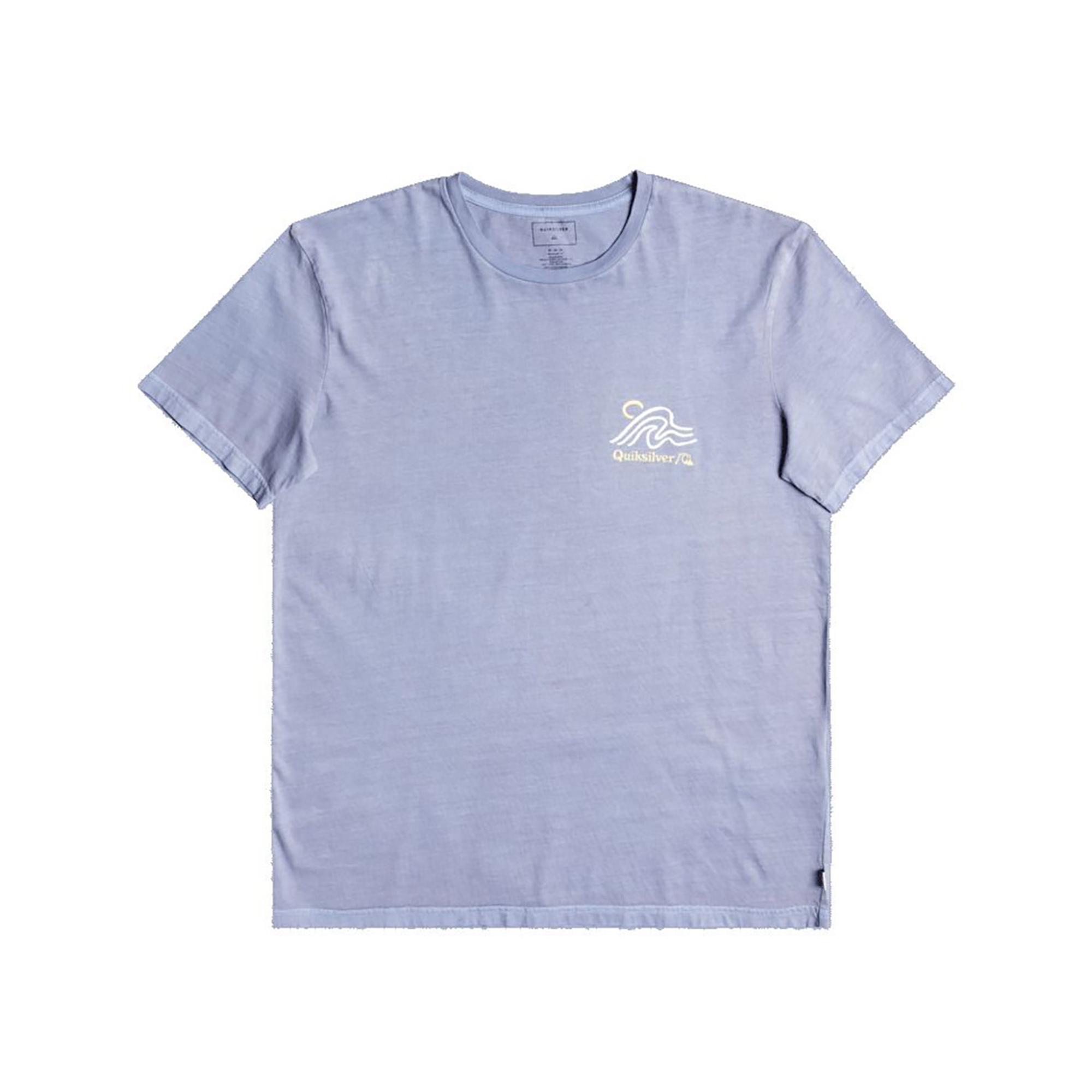 Quiksilver Slow Mover Erkek Gri Tişört