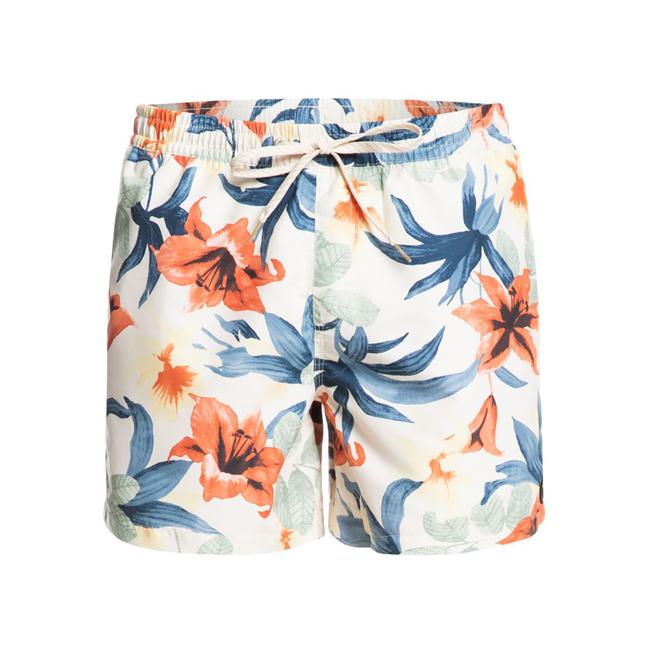  Quiksilver Erkek Volley Short Everyday Garden Path Volley 15 Beyaz