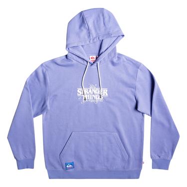  Quiksilver Erkek Sweatshirt Official Logo Mor