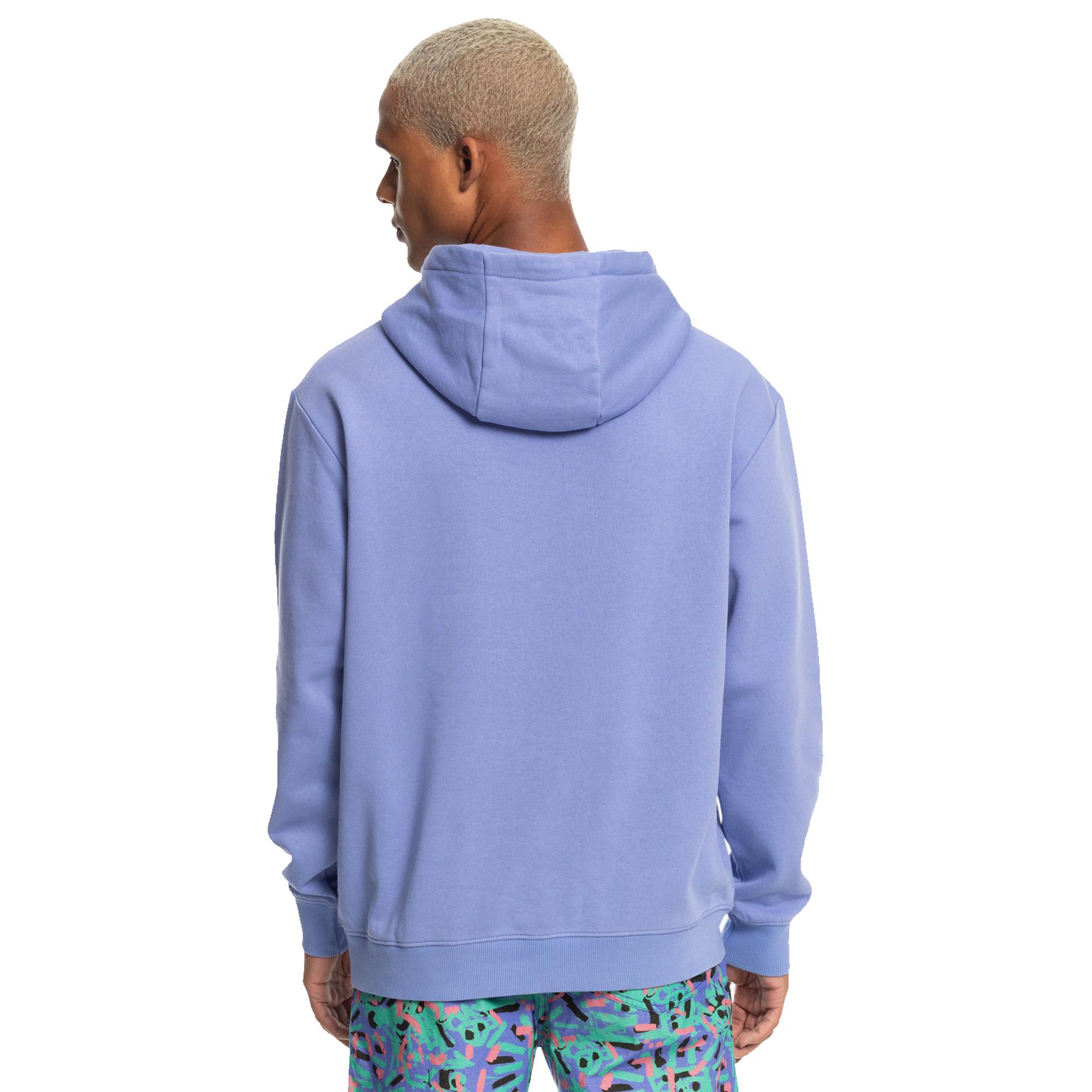 Quiksilver Erkek Sweatshirt Official Logo Mor