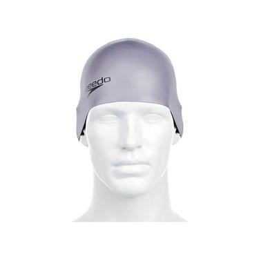  Speedo Silc Moud Cap Au Grey Unisex Yüzücü Bonesi