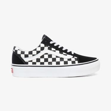 Vans Ua Old Skool Platform Kadın Siyah Sneaker