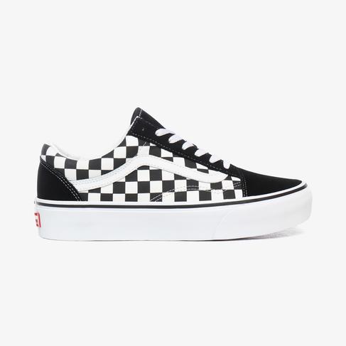  Vans Ua Old Skool Platform Kadın Siyah Sneaker