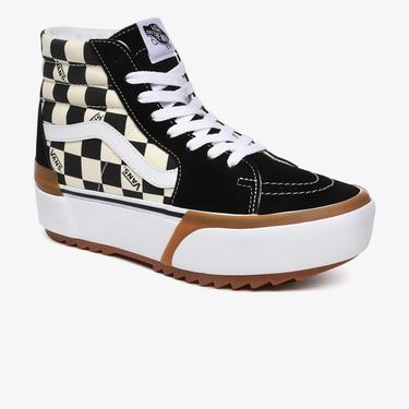  Vans Ua Sk8-Hi Stacked Kadın Siyah Sneaker