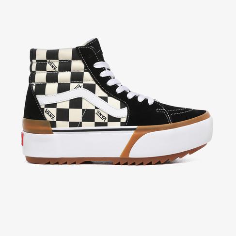  Vans Ua Sk8-Hi Stacked Kadın Siyah Sneaker