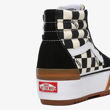  Vans Ua Sk8-Hi Stacked Kadın Siyah Sneaker