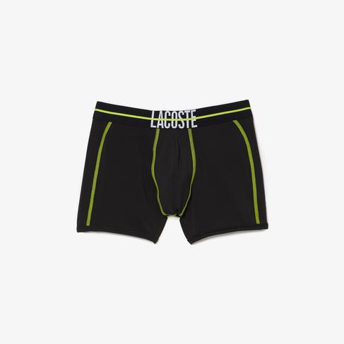  Lacoste Active Erkek Siyah Boxer