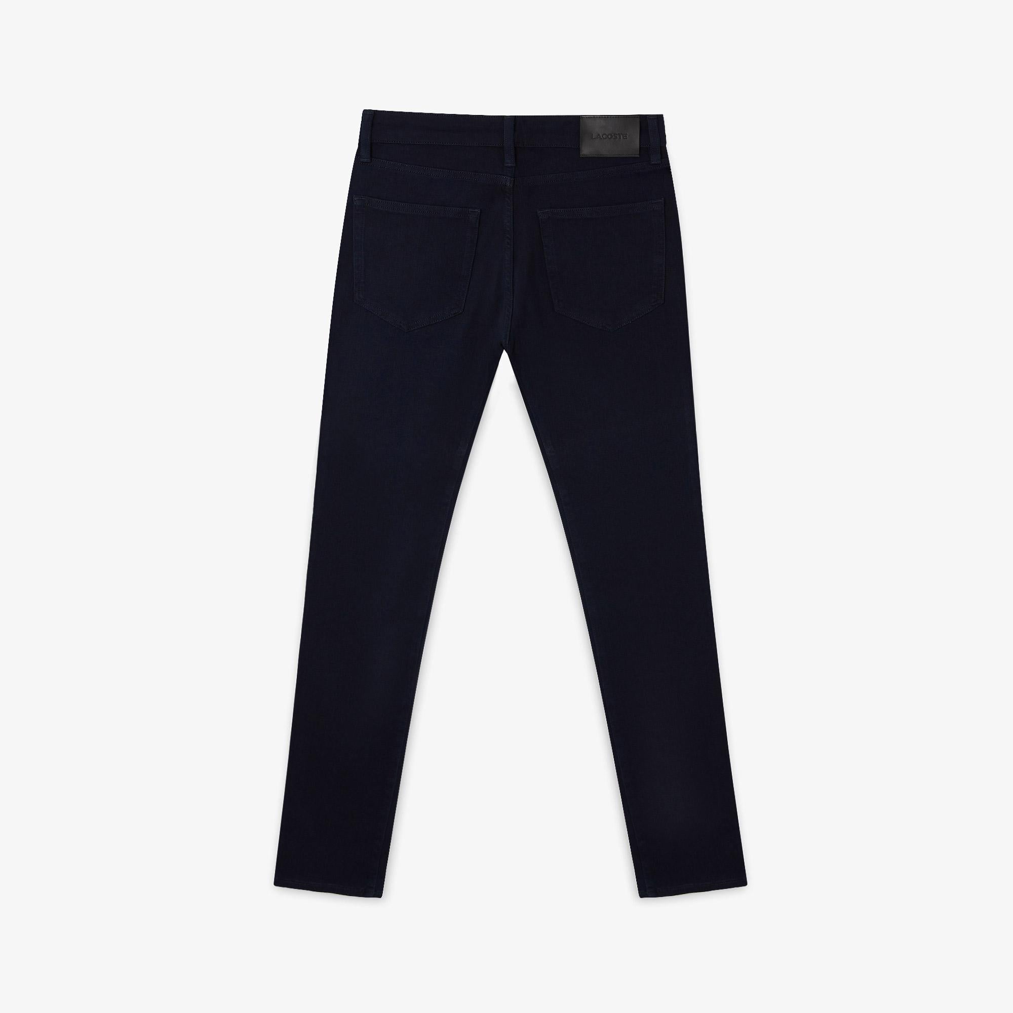 Lacoste Erkek Slim Fit Lacivert Jean Pantolon