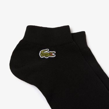  Lacoste Unisex 3'lü Siyah Çorap