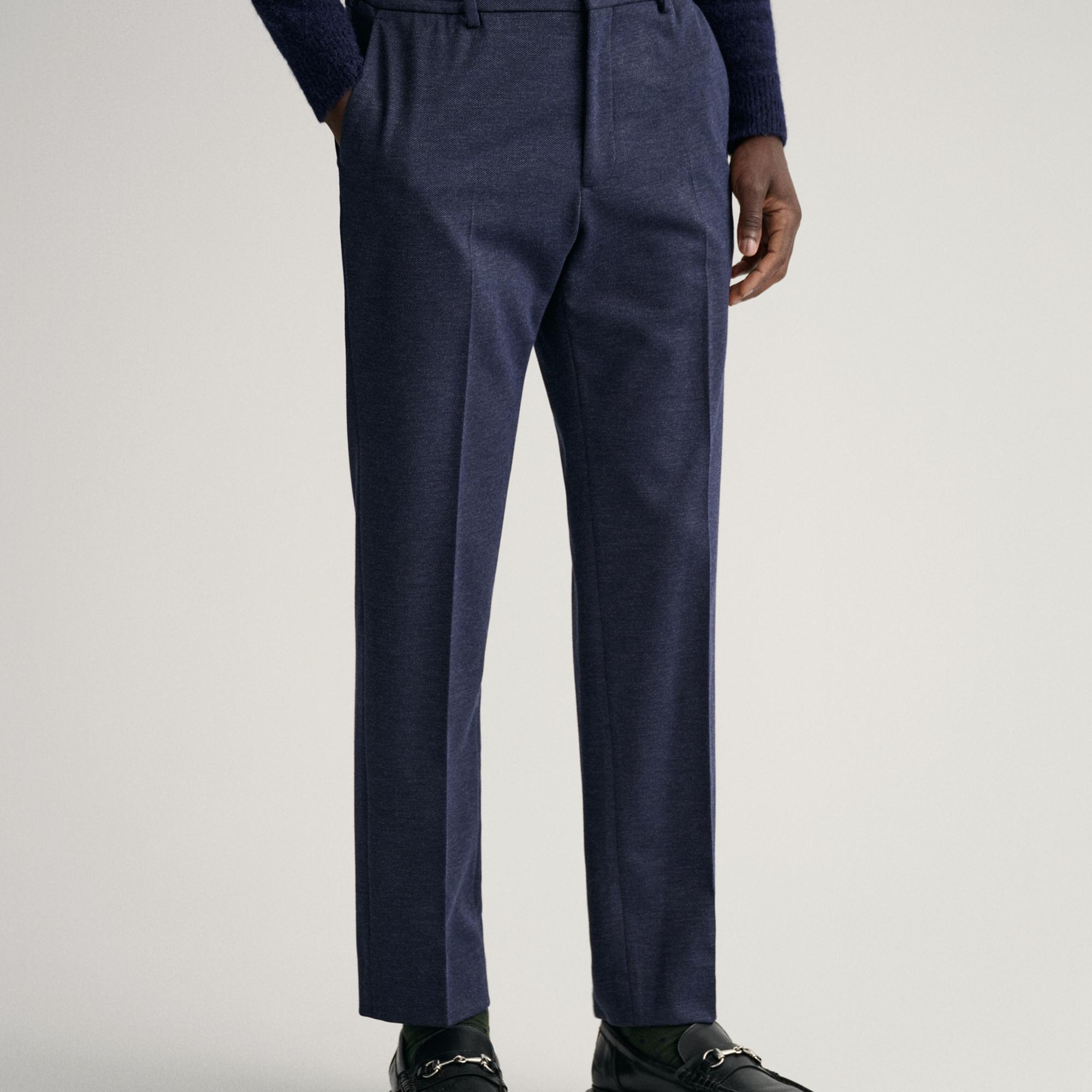 Gant Erkek Lacivert Slim Fit Pantolon