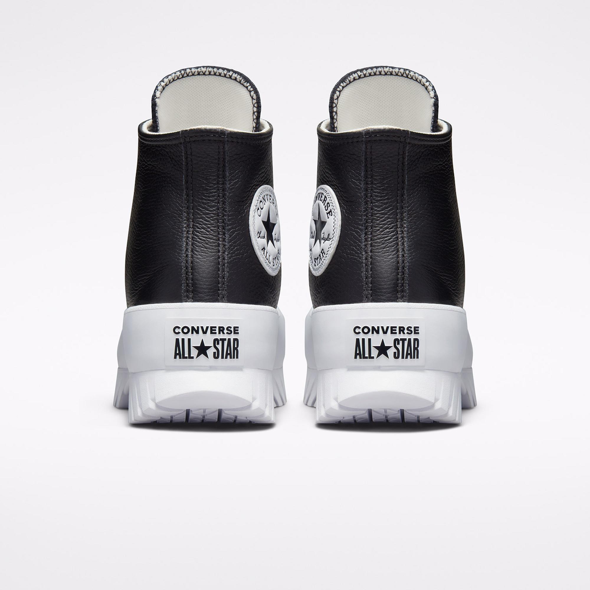 Converse Platform Chuck Taylor All Star Lugged 2.0 Leather Kadın Siyah Sneaker