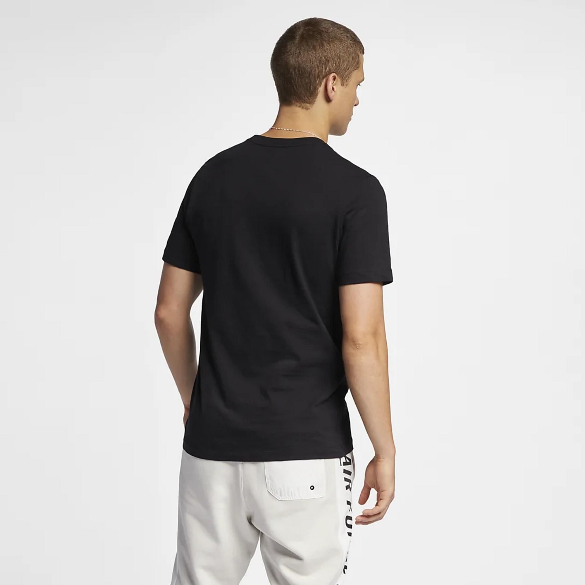 Nike Sportswear Icon Futura Erkek Siyah T-Shirt