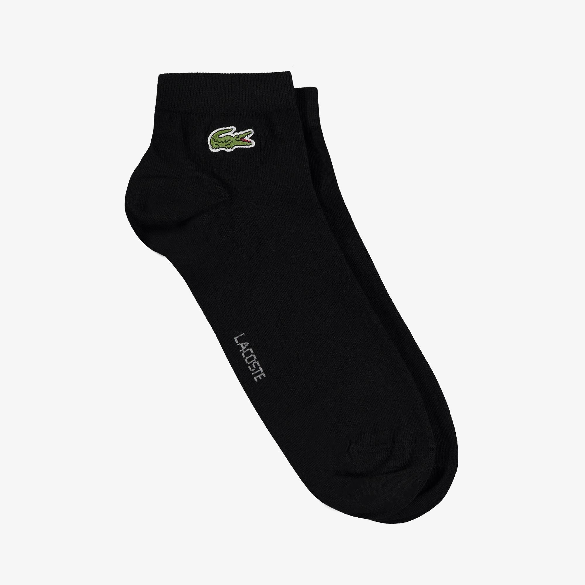 Lacoste Unisex Siyah Çorap