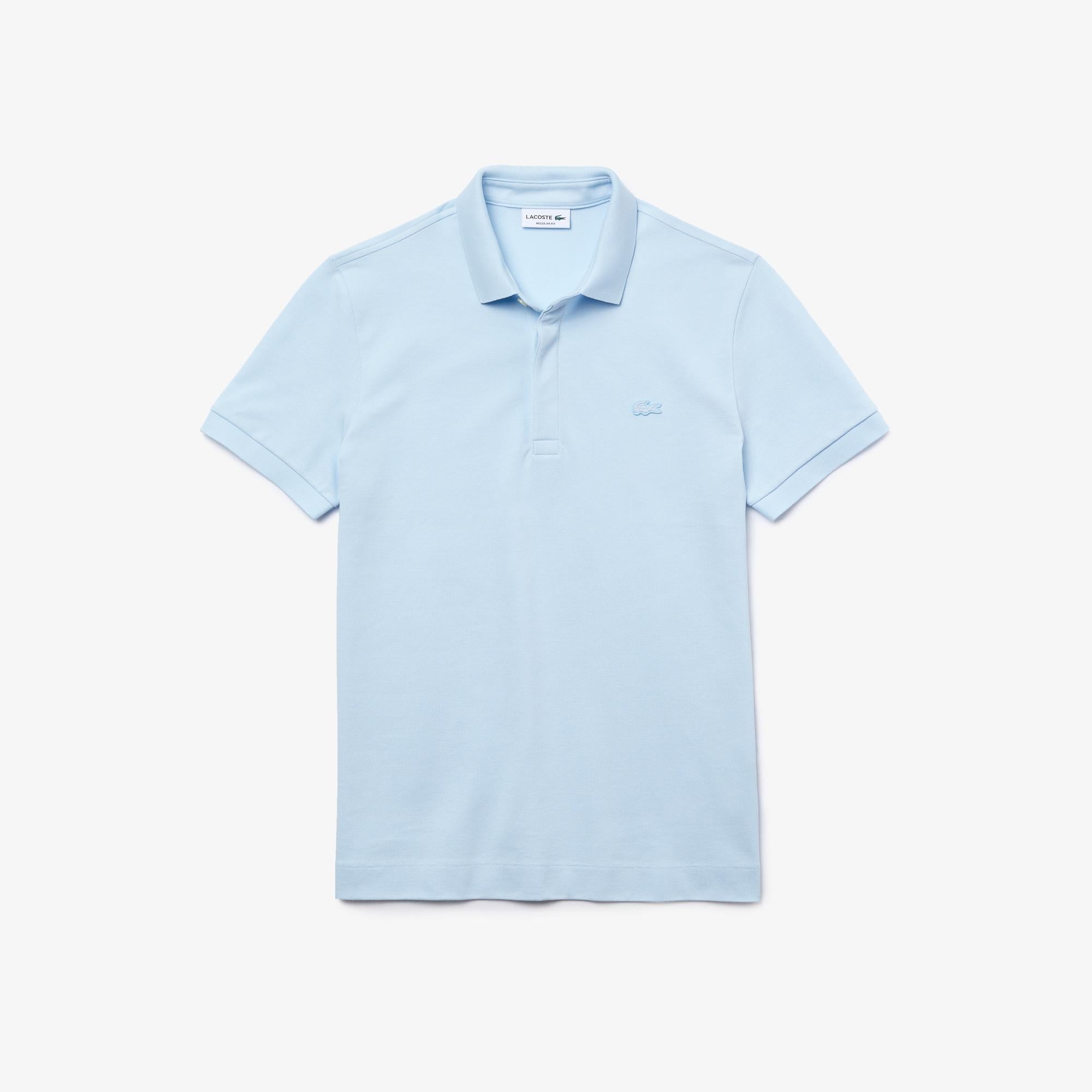 Erkek Regular Fit Açık Mavi Paris Polo