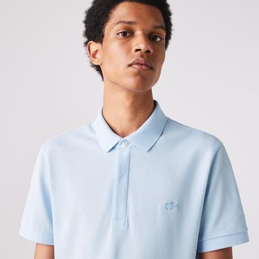  Lacoste Paris Erkek Regular Fit Açık Mavi Polo