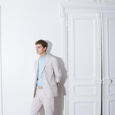  Lacoste Paris Erkek Regular Fit Açık Mavi Polo