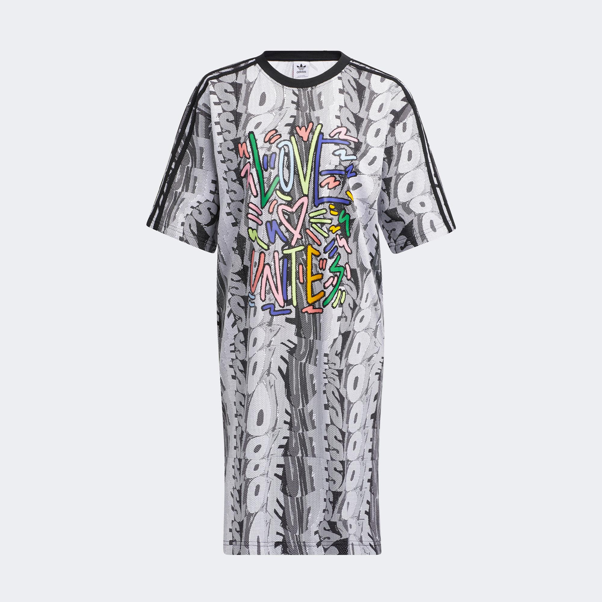 adidas Loveuni Kadın Renkli Elbise