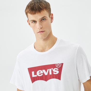  Levi's Graphic Setin Neck Erkek Beyaz T-Shirt