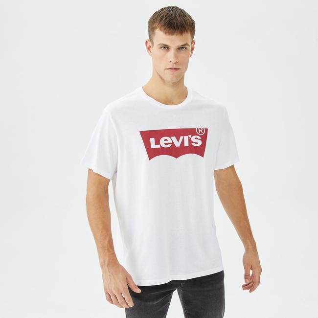  Levi's Graphic Setin Neck Erkek Beyaz T-Shirt