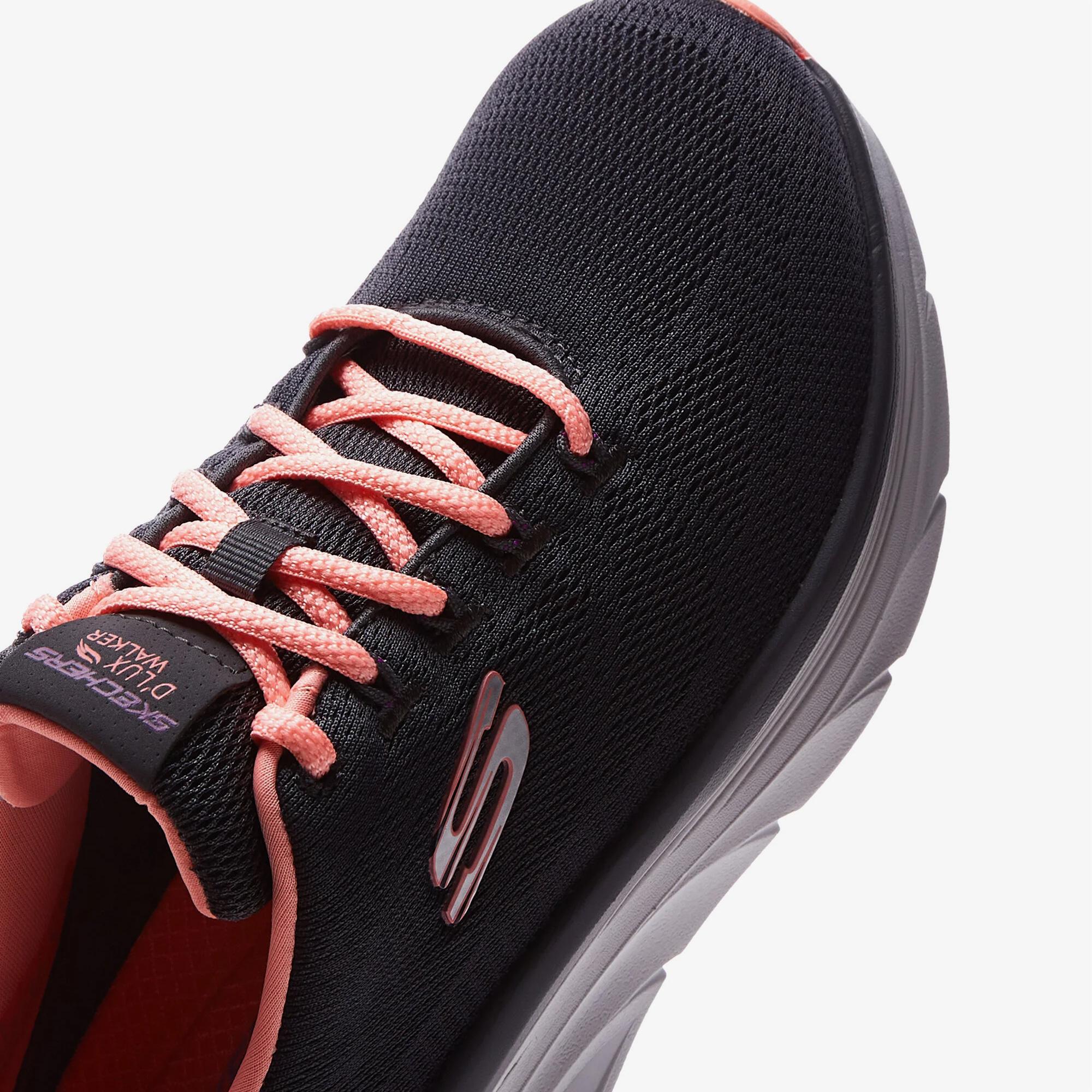 Skechers D'Lux Walker Kadın Gri Spor Ayakkabı