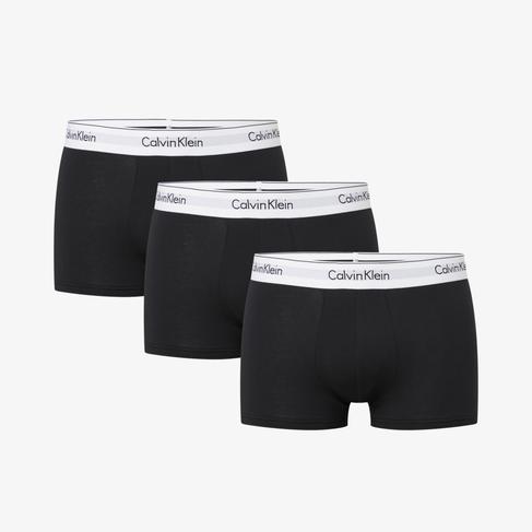  Calvin Klein Trunk 3'lü Erkek Siyah Boxer