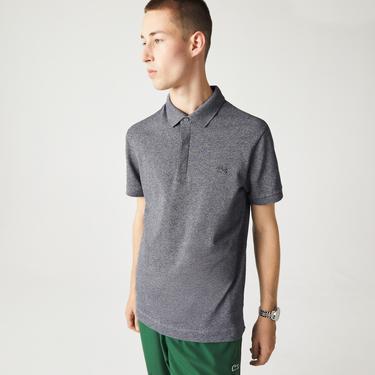  Lacoste Erkek Regular Fit Koyu Gri Paris Polo
