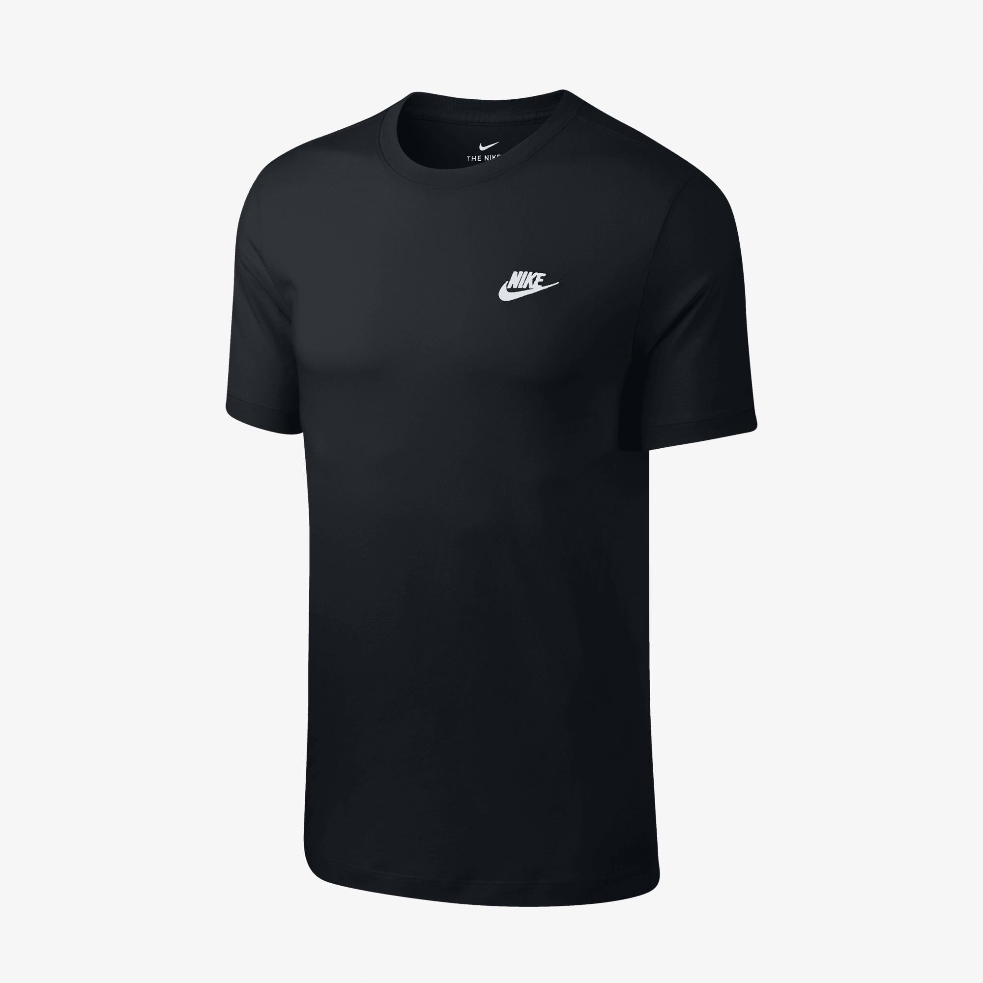 Nike Sportswear Club Erkek Siyah T-Shirt