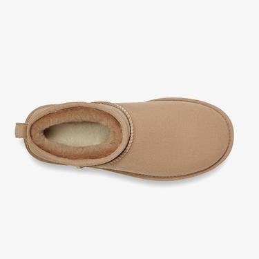 UGG Australia Classic Ultra Mini Kadın Kum Rengi Bot