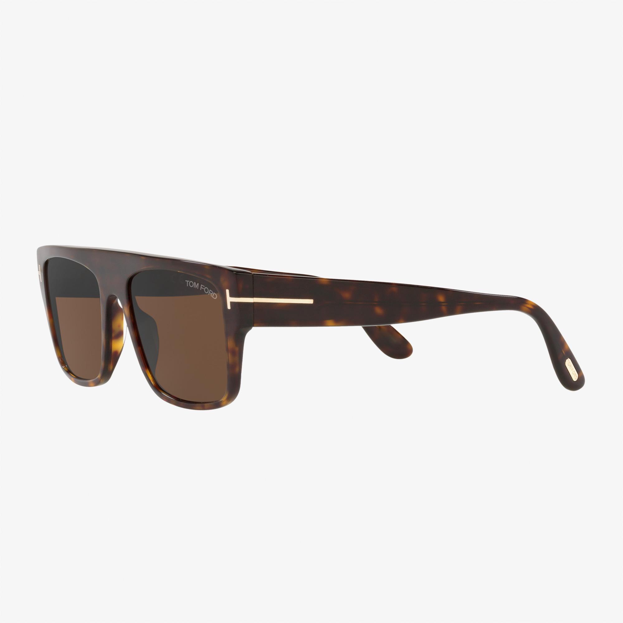 TOM FORD Acetate Erkek Kahverengi Güneş Gözlüğü
