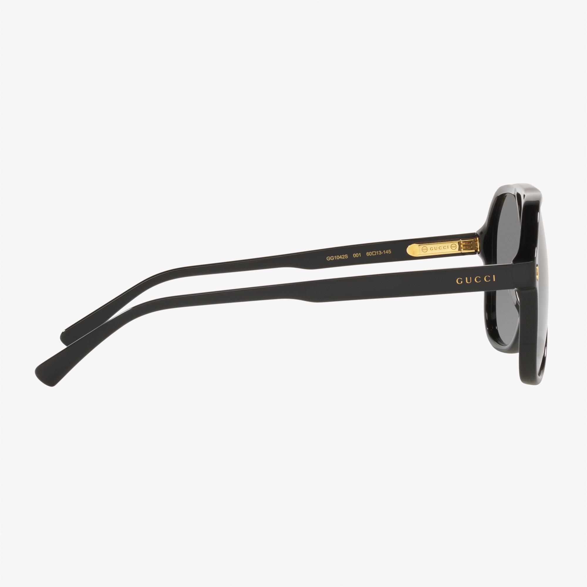 GUCCI Erkek Siyah Güneş Gözlüğü