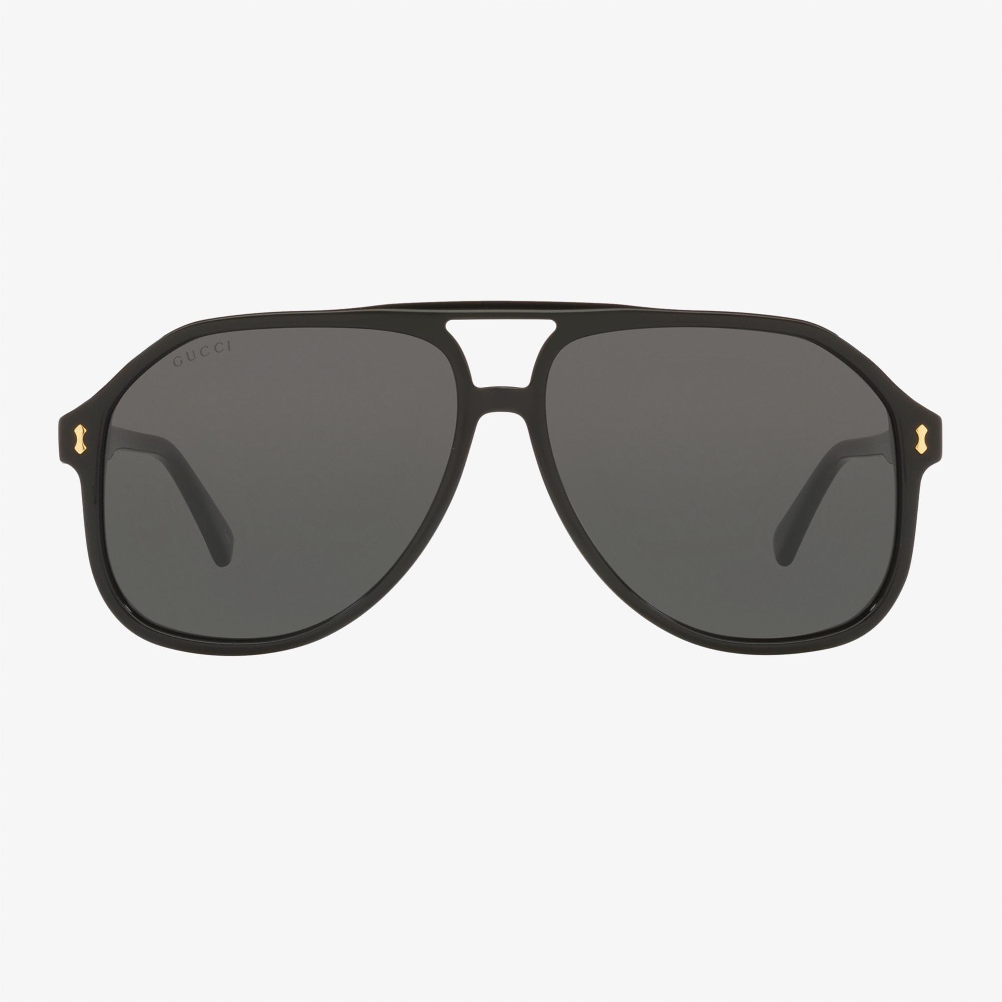 GUCCI Erkek Siyah Güneş Gözlüğü