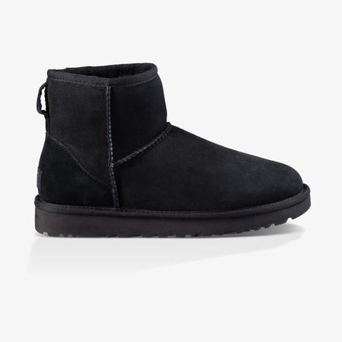 UGG Classic Mini II Kadın Siyah Bot