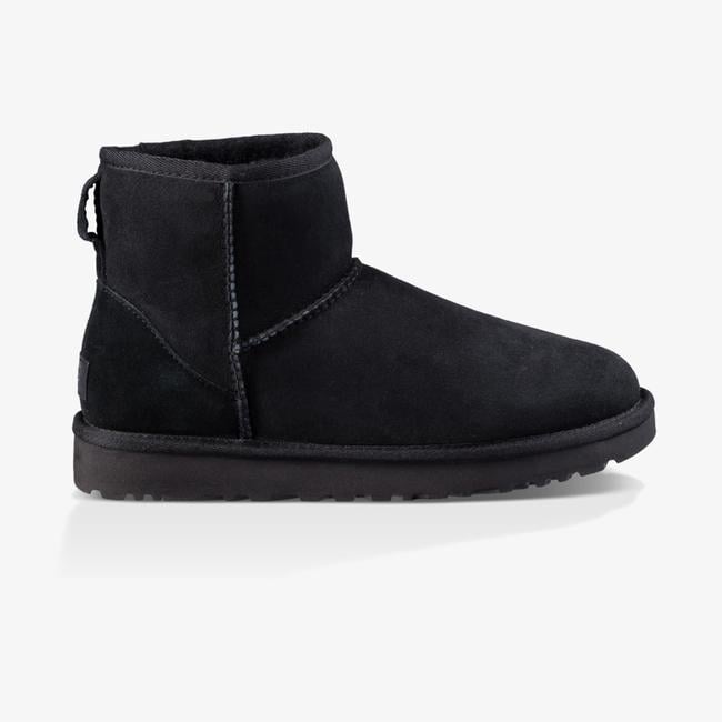  UGG Classic Mini II Kadın Siyah Bot